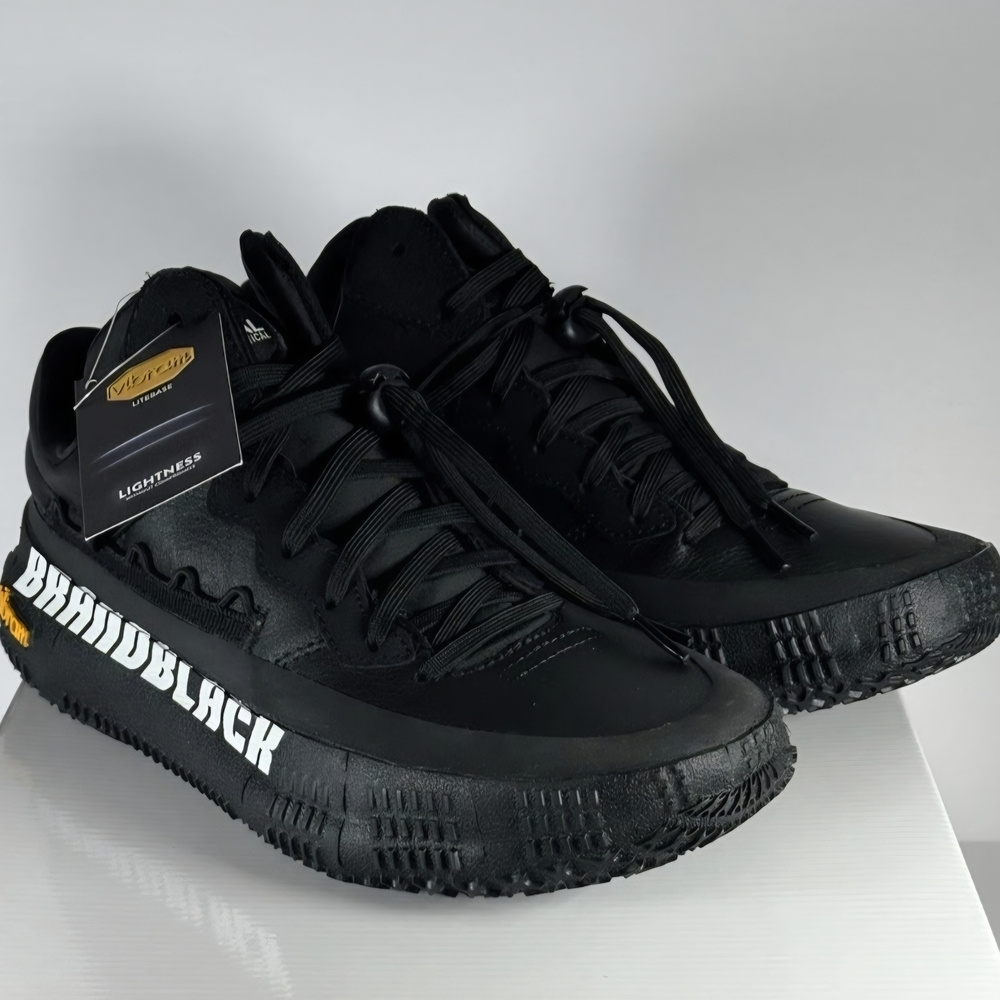 BRANDBLACK RARE METAL 2 LUXE BASIC BLACK US MEN'S Size 11 (EUC) - Picture 2 of 7